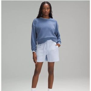 Lululemon Softstreme Perfectly Oversized Cropped Crew | Size 8